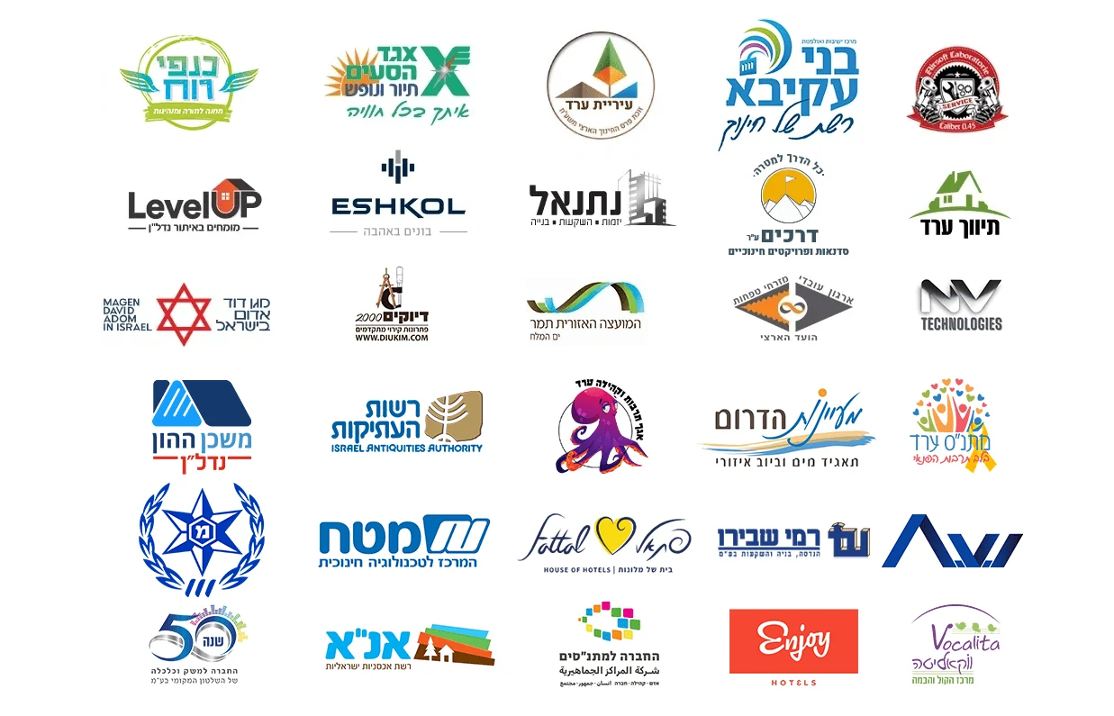 לקוחות DD-ARTMEDIA — חברות וארגונים שעבדנו איתם